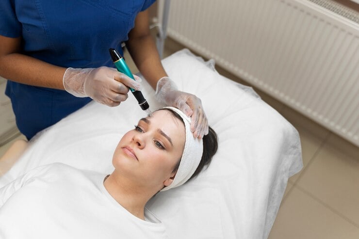 person-getting-micro-needling-treatment