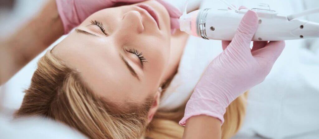 professional laser treatment