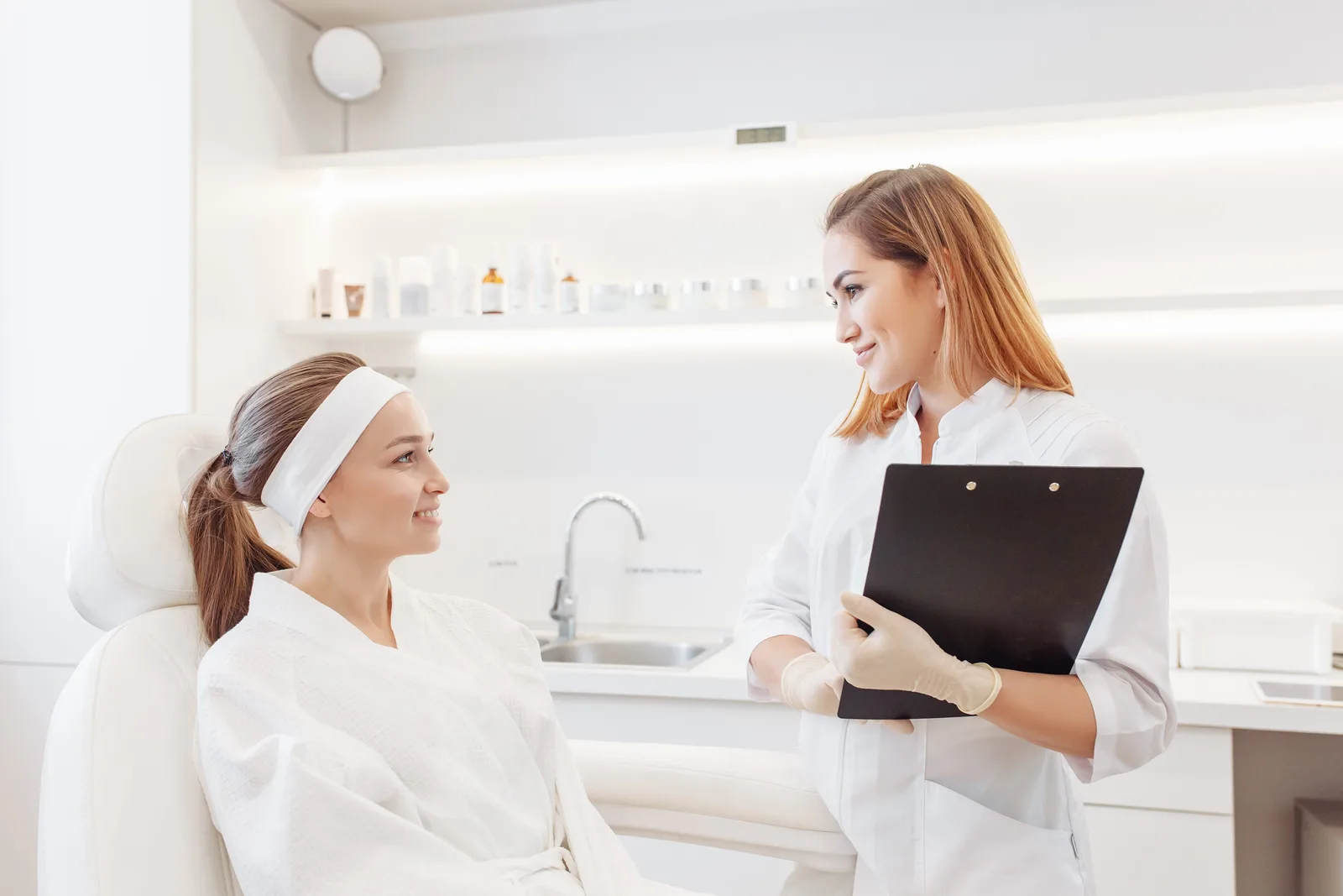 Oxyderm training in the Edmonton clinic